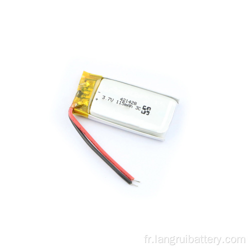 Batterie de lithium en polymère rechargeable 3.7 V